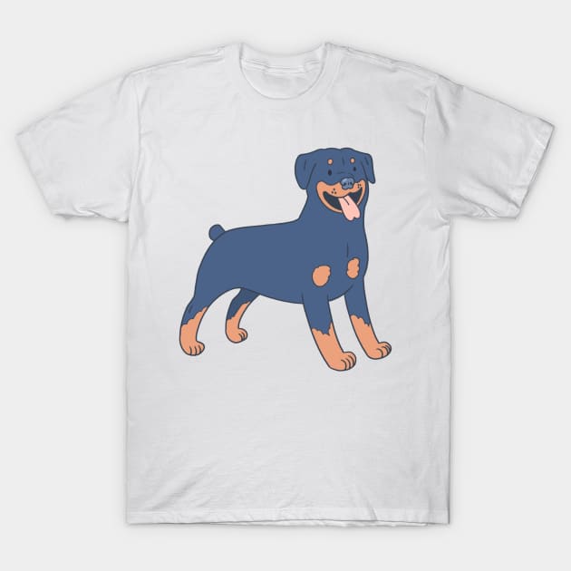Rottweiler T-Shirt by Csieben